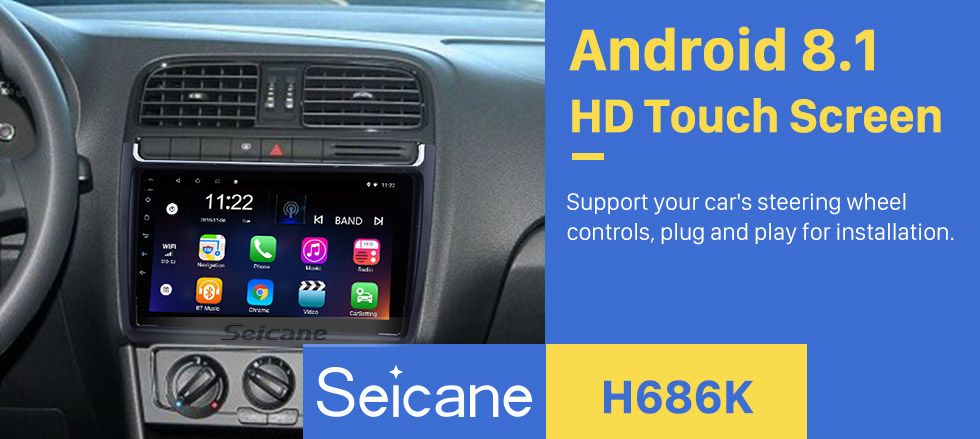 Seicane 9 Inch 1024*600 Android 8.1 2012-2015 VW Volkswagen Polo Car Audio Stereo GPS Navigation with 1080P Video Bluetooth Music RDS Radio Mirror Link Steering Wheel Control Seicane 9 Inch 1024*600 Android 8.1 2012-2015 VW Volkswagen Polo Car Audio Stereo GPS Navigation with 1080P Video Bluetooth Music RDS Radio Mirror Link Steering Wheel Control