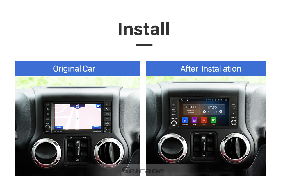 Seicane Pantalla táctil HD de 9 pulgadas Android 12.0 para 2009 2010 2011 2012 CHEVROLET ORLANDO Radio Sistema de navegación GPS Bluetooth Carplay compatible con cámara de respaldo