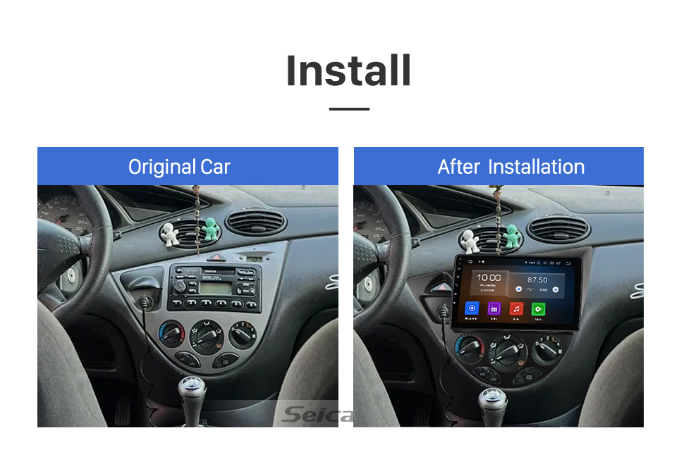 Seicane Carplay 9 inch Android 13.0 Radio for 2017 VOLKSWAGEN GOLF 7 GPS Navigation Android Auto Support DAB+ OBDII WiFi Steering Wheel Control Seicane Carplay 9 inch Android 13.0 Radio for 2017 VOLKSWAGEN GOLF 7 GPS Navigation Android Auto Support DAB+ OBDII WiFi Steering Wheel Control