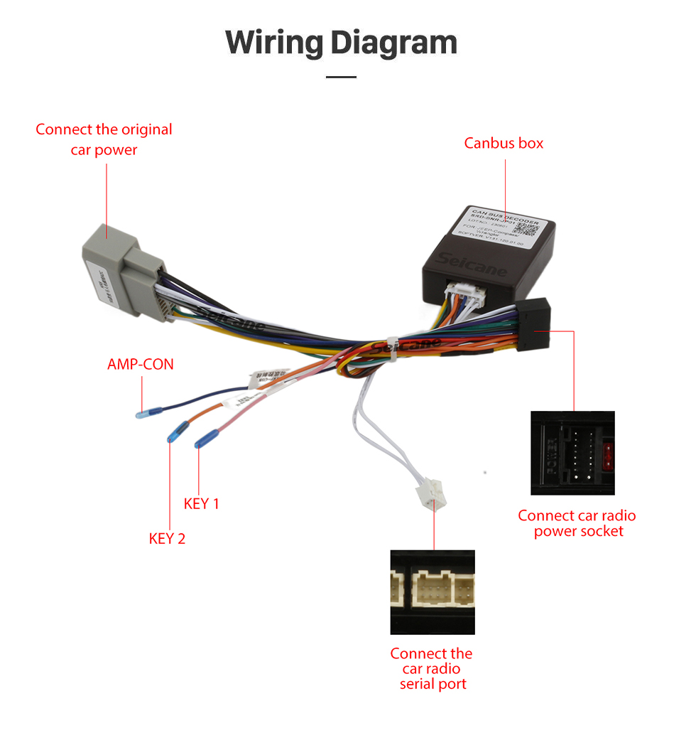 Seicane 9 pulgadas Android 12.0 para 2021 2022 DFSK GLORY 500 YEAR Sistema de navegación GPS estéreo con pantalla táctil Bluetooth compatible con cámara de visión trasera