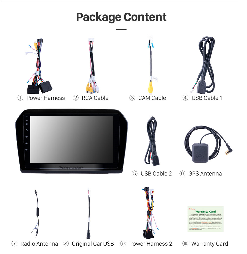 Seicane 9 inch 2012-2015 VW Volkswagen Jetta HD touchscreen Android 8.1 GPS Navigation System Bluetooth Support FM/AM/RDS Radio Carplay WIFI OBD II Seicane 9 inch 2012-2015 VW Volkswagen Jetta HD touchscreen Android 8.1 GPS Navigation System Bluetooth Support FM/AM/RDS Radio Carplay WIFI OBD II