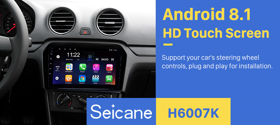 Seicane 9 inch 2012-2015 VW Volkswagen Jetta HD touchscreen Android 8.1 GPS Navigation System Bluetooth Support FM/AM/RDS Radio Carplay WIFI OBD II Seicane 9 inch 2012-2015 VW Volkswagen Jetta HD touchscreen Android 8.1 GPS Navigation System Bluetooth Support FM/AM/RDS Radio Carplay WIFI OBD II