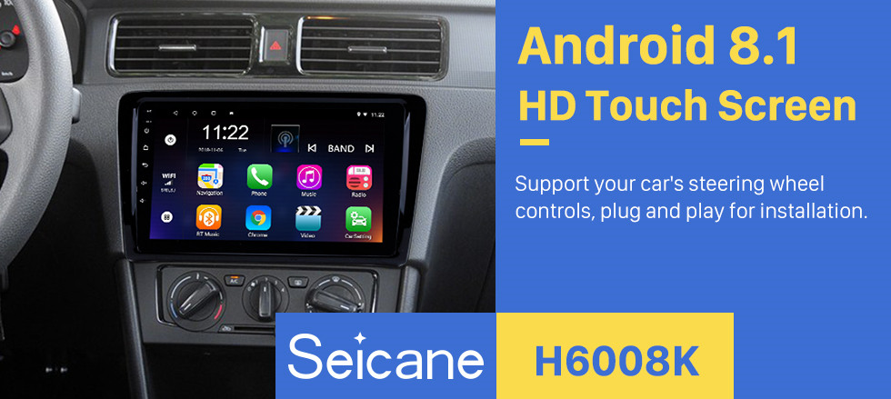 Seicane 9 pouces 2012 2013 2014 2015 Volkswagen Santana Android 8.1 GPS Navi auto stéréo HD écran tactile Bluetooth Assistance WIFI 3G WIFI DVR Seicane 9 pouces 2012 2013 2014 2015 Volkswagen Santana Android 8.1 GPS Navi auto stéréo HD écran tactile Bluetooth Assistance WIFI 3G WIFI DVR