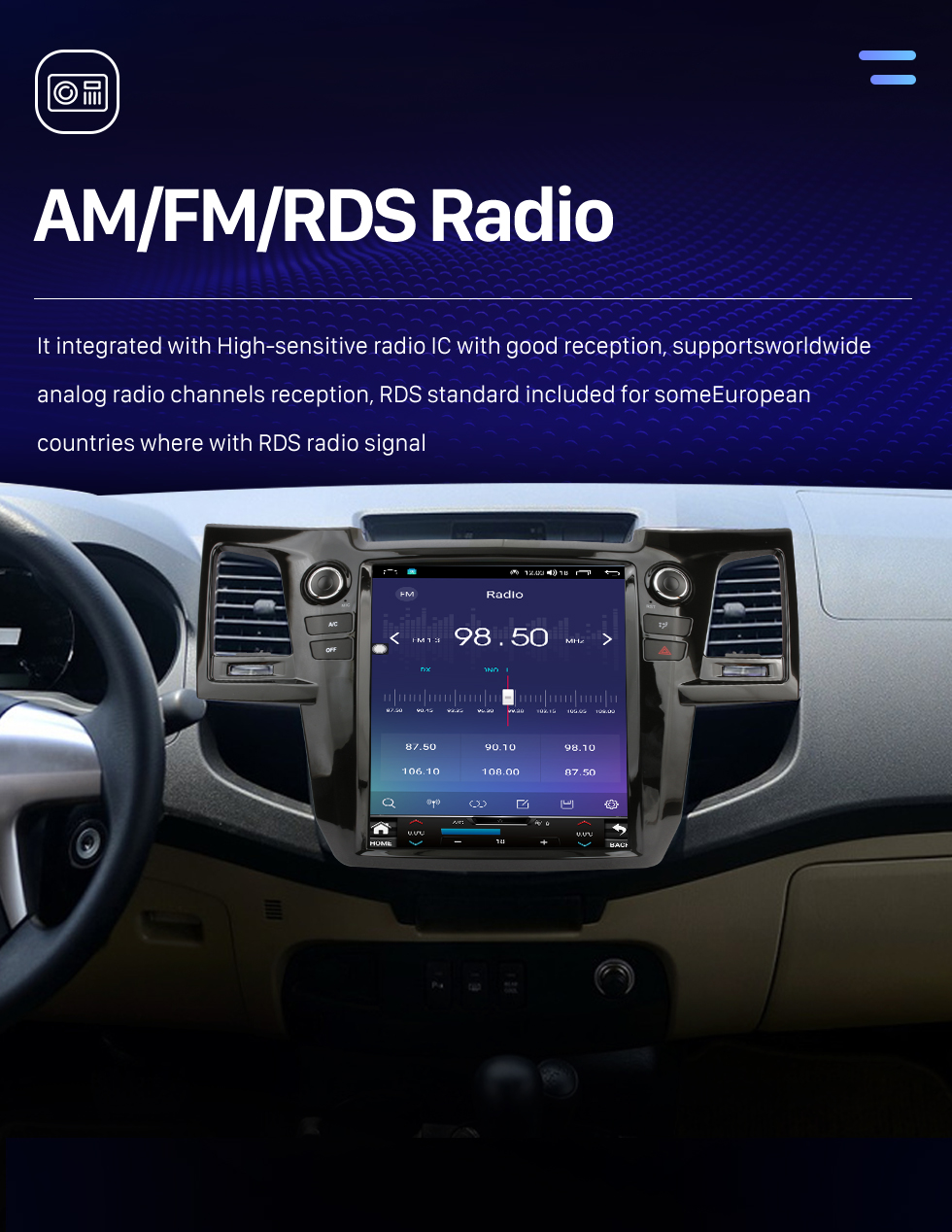 Seicane Carplay OEM 12.1 inch Android 10.0 for 2004 2005 2006-2015 TOYOTA Fortuner Radio Android Auto GPS Navigation System With HD Touchscreen Bluetooth support OBD2 DVR Seicane Carplay OEM 12.1 inch Android 10.0 for 2004 2005 2006-2015 TOYOTA Fortuner Radio Android Auto GPS Navigation System With HD Touchscreen Bluetooth support OBD2 DVR