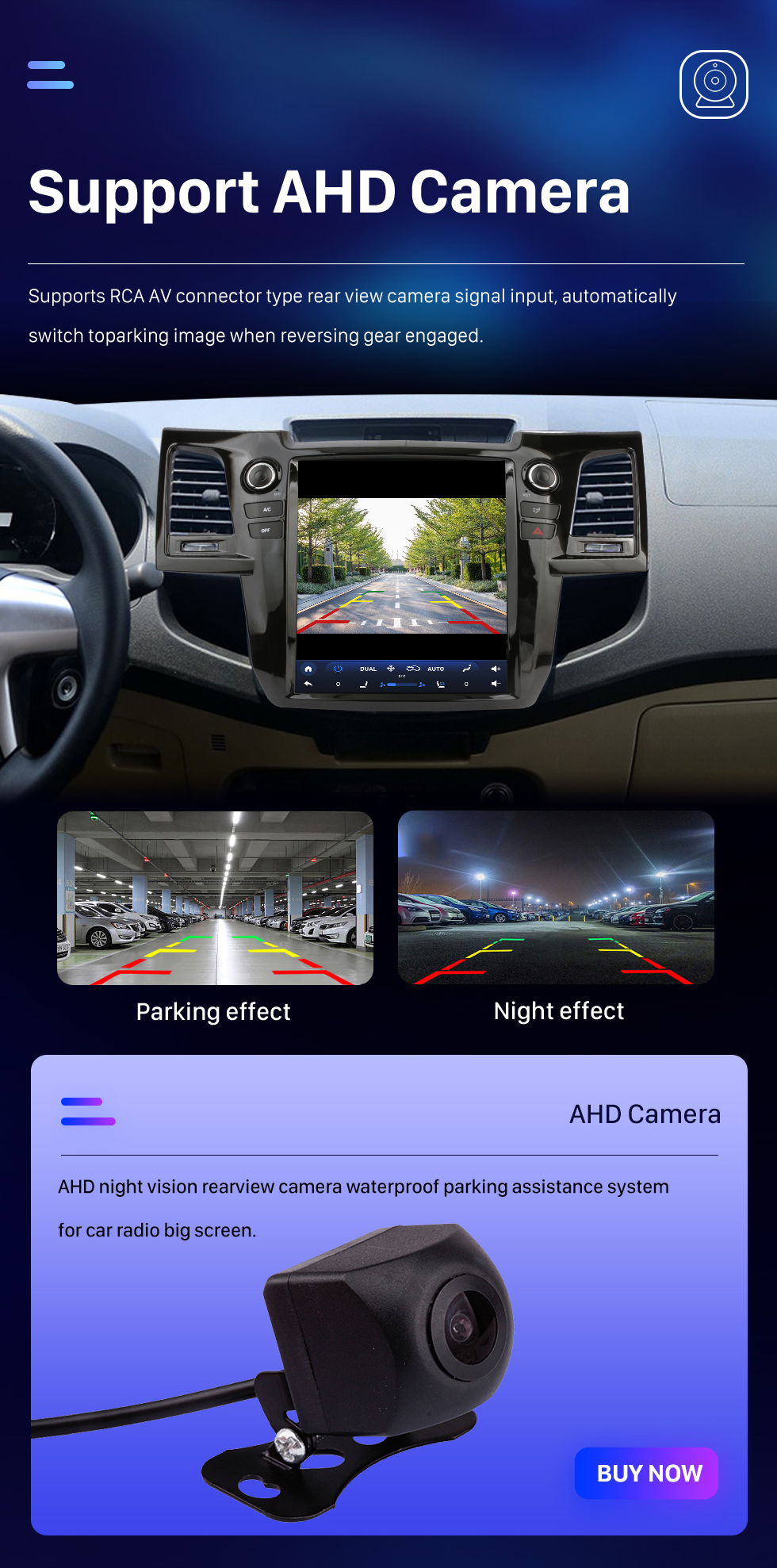 Seicane Carplay OEM 12,1 pouces Android 10.0 pour 2004 2005 2006-2015 TOYOTA Fortuner Radio Système de navigation GPS automatique Android avec écran tactile HD Prise en charge Bluetooth OBD2 DVR