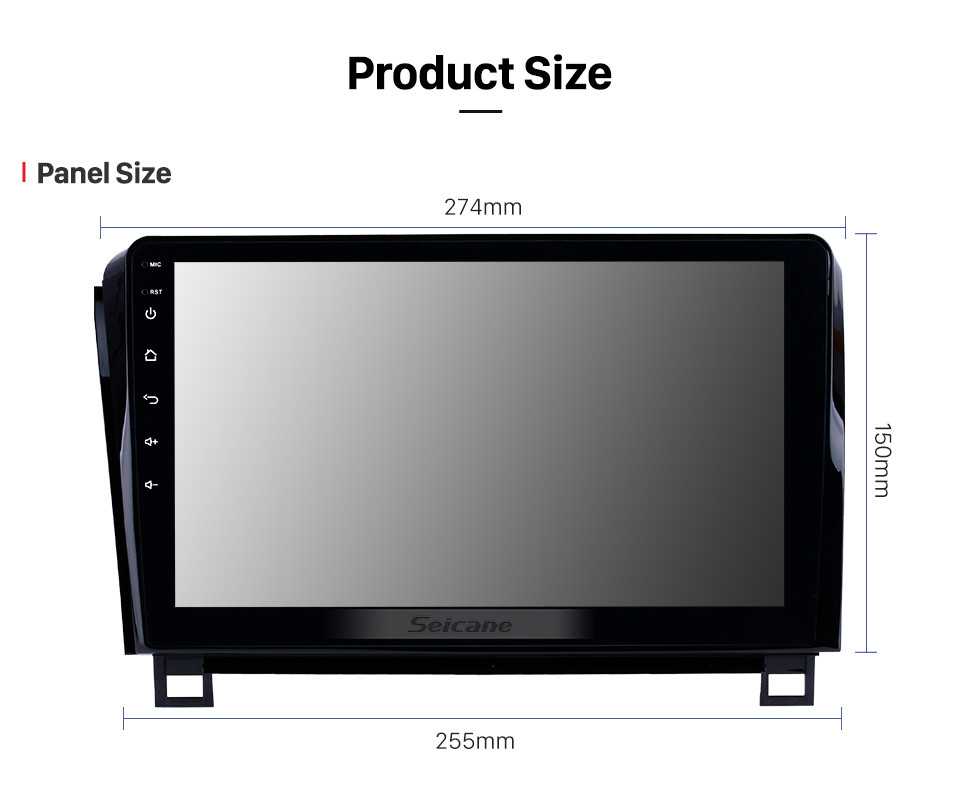 Seicane 10.1 inch HD touchscreen Radio GPS Navigation System Android 8.1 for 2008-2015 TOYOTA Sequoia 2006-2013 Tundra Support Radio Carplay Bluetooth OBD II DVR 3G WIFI Rear view camera Seicane 10.1 inch HD touchscreen Radio GPS Navigation System Android 8.1 for 2008-2015 TOYOTA Sequoia 2006-2013 Tundra Support Radio Carplay Bluetooth OBD II DVR 3G WIFI Rear view camera