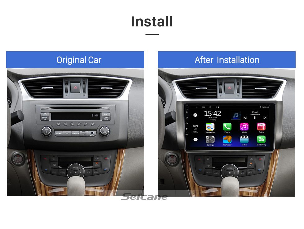 Seicane Pour JAC JUNLING A8 PROTON EXORA Radio Android 13.0 HD Écran tactile 10,1 pouces Système de navigation GPS avec prise en charge Bluetooth Carplay DVR Seicane Pour JAC JUNLING A8 PROTON EXORA Radio Android 13.0 HD Écran tactile 10,1 pouces Système de navigation GPS avec prise en charge Bluetooth Carplay DVR