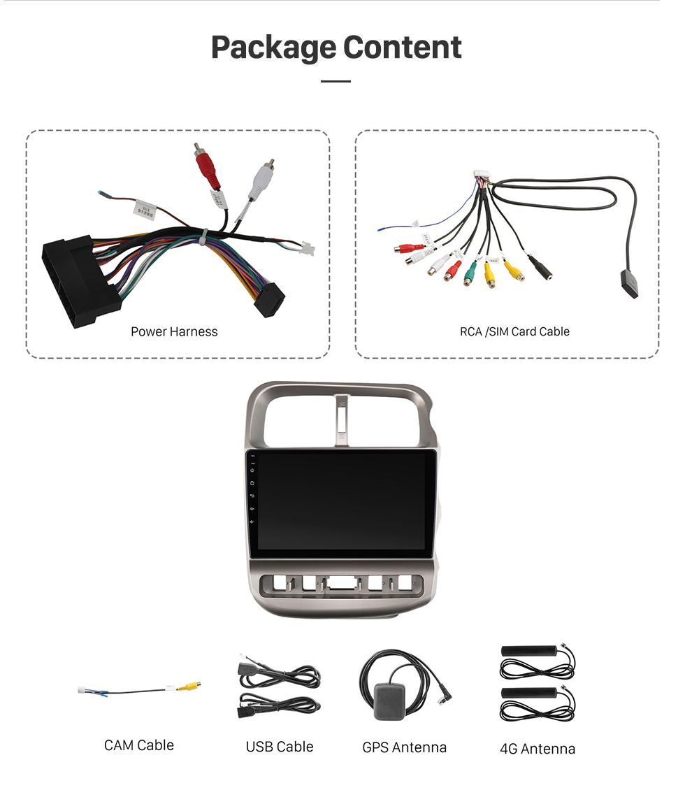 Seicane OEM 9 Zoll Android 13.0 für 2006 KIA CERATO Radio GPS Navigationssystem mit HD Touchscreen Bluetooth Unterstützung Carplay OBD2 DVR TPMS Seicane OEM 9 Zoll Android 13.0 für 2006 KIA CERATO Radio GPS Navigationssystem mit HD Touchscreen Bluetooth Unterstützung Carplay OBD2 DVR TPMS