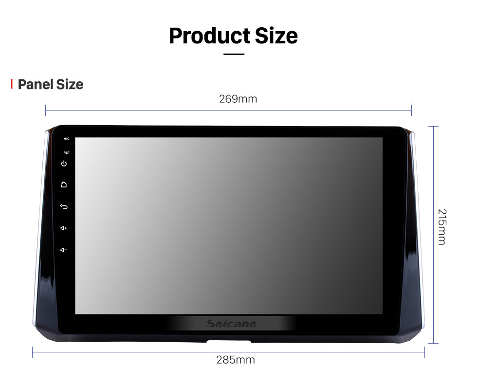 Seicane 10.1 pulgadas Android 8.1 2019 Toyota Corolla Unidad principal HD Pantalla táctil Radio GPS Sistema de navegación GPS Soporte 3G Wifi Control del volante Vedio Carplay Bluetooth DVR Seicane 10.1 pulgadas Android 8.1 2019 Toyota Corolla Unidad principal HD Pantalla táctil Radio GPS Sistema de navegación GPS Soporte 3G Wifi Control del volante Vedio Carplay Bluetooth DVR