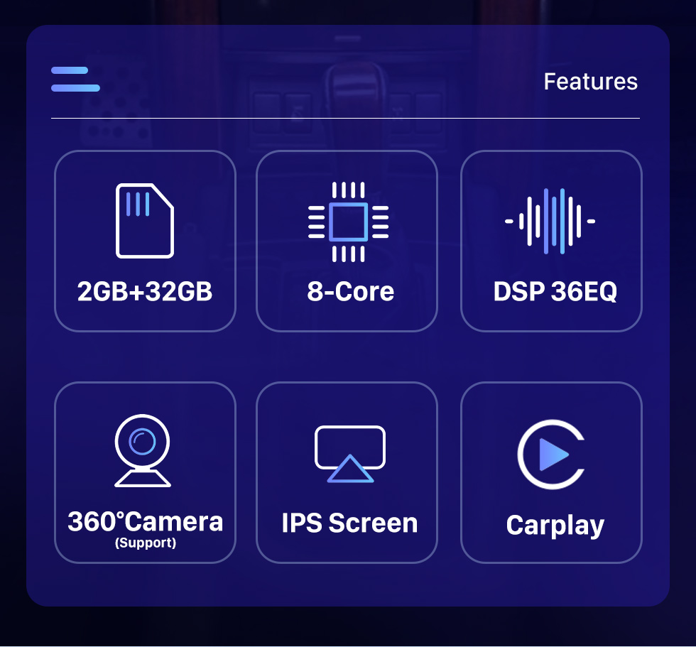 Seicane Carplay OEM 12,1 pouces Android 10.0 pour 2008 2009 2010 2011-2016 TOYOTA Alphard A20 Radio Système de navigation GPS avec écran tactile HD Prise en charge Bluetooth OBD2 DVR TPMS Seicane Carplay OEM 12,1 pouces Android 10.0 pour 2008 2009 2010 2011-2016 TOYOTA Alphard A20 Radio Système de navigation GPS avec écran tactile HD Prise en charge Bluetooth OBD2 DVR TPMS