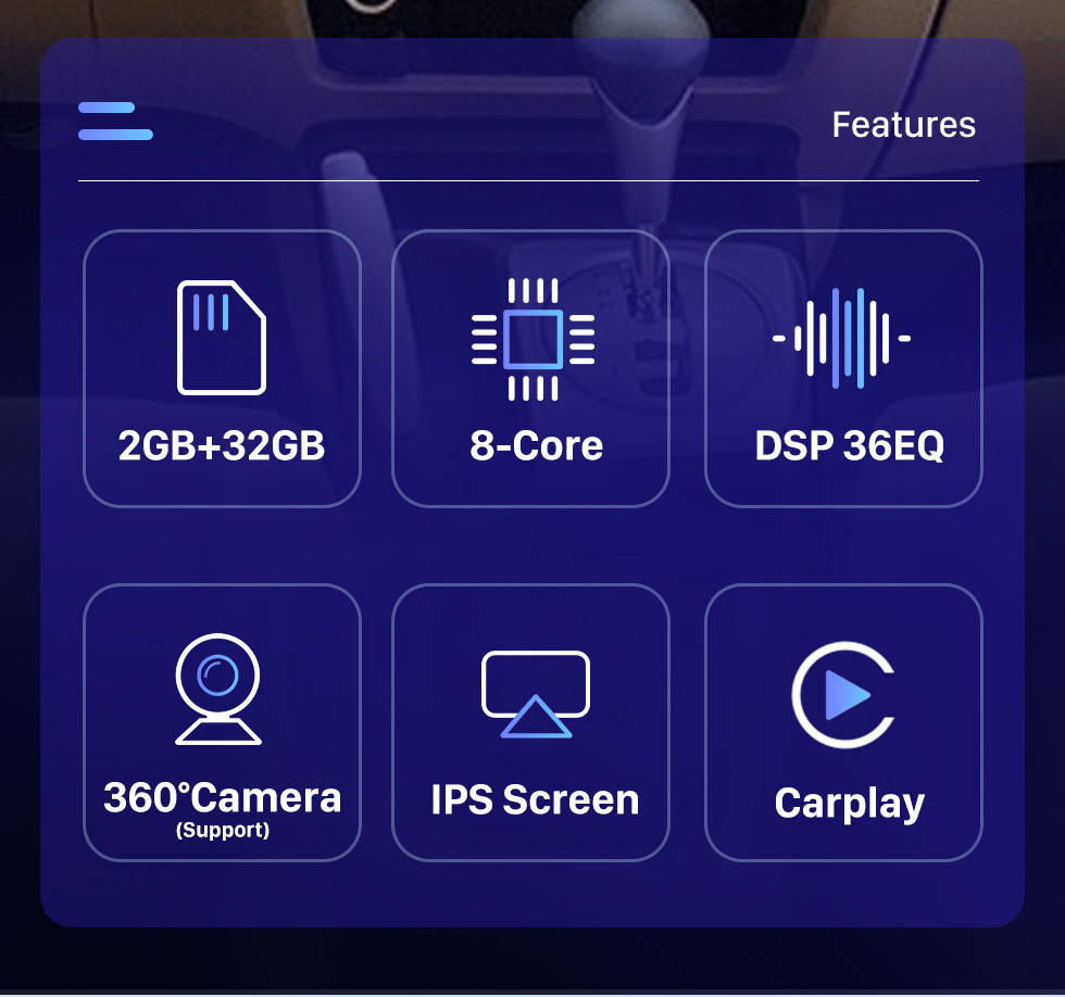 Seicane Carplay OEM 9,7 polegadas Android 10.0 para 2004 2005 2006-2009 HONDA CIVIC Rádio Android Auto Sistema de navegação GPS com tela sensível ao toque HD Suporte Bluetooth OBD2 DVR Seicane Carplay OEM 9,7 polegadas Android 10.0 para 2004 2005 2006-2009 HONDA CIVIC Rádio Android Auto Sistema de navegação GPS com tela sensível ao toque HD Suporte Bluetooth OBD2 DVR