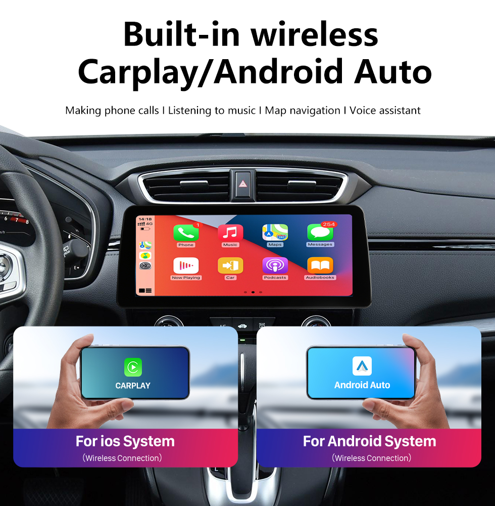 Seicane Android 12.0 Carplay 12,3 Zoll Full-Fit-Bildschirm für 2014 2015 2016 2017 2018 2019 Mazda3 Axela GPS-Navigationsradio mit Bluetooth