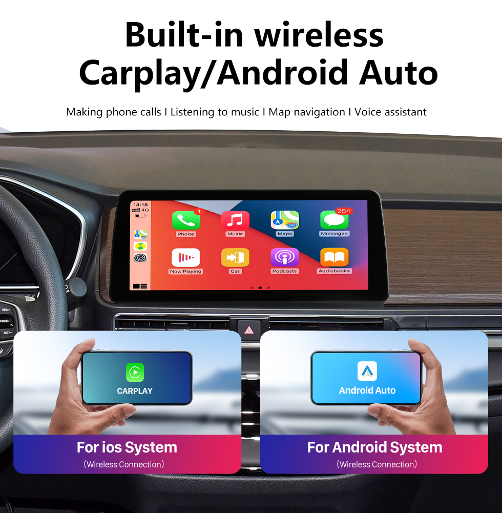 Seicane Android 12.0 Carplay 12,3-дюймовый полноразмерный экран для 2014, 2015, 2016, 2017, 2018, 2019 Mazda3 Axela, GPS-навигация, радио с Bluetooth