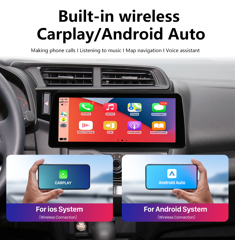 Seicane Para 2017 2018 2019 2020 2021 2022 Honda CRV Breeze 12.3 pulgadas Android 12.0 HD Pantalla táctil Estéreo para automóvil WIFI Bluetooth Sistema de navegación GPS Soporte de radio SWC DVR OBD Carplay RDS