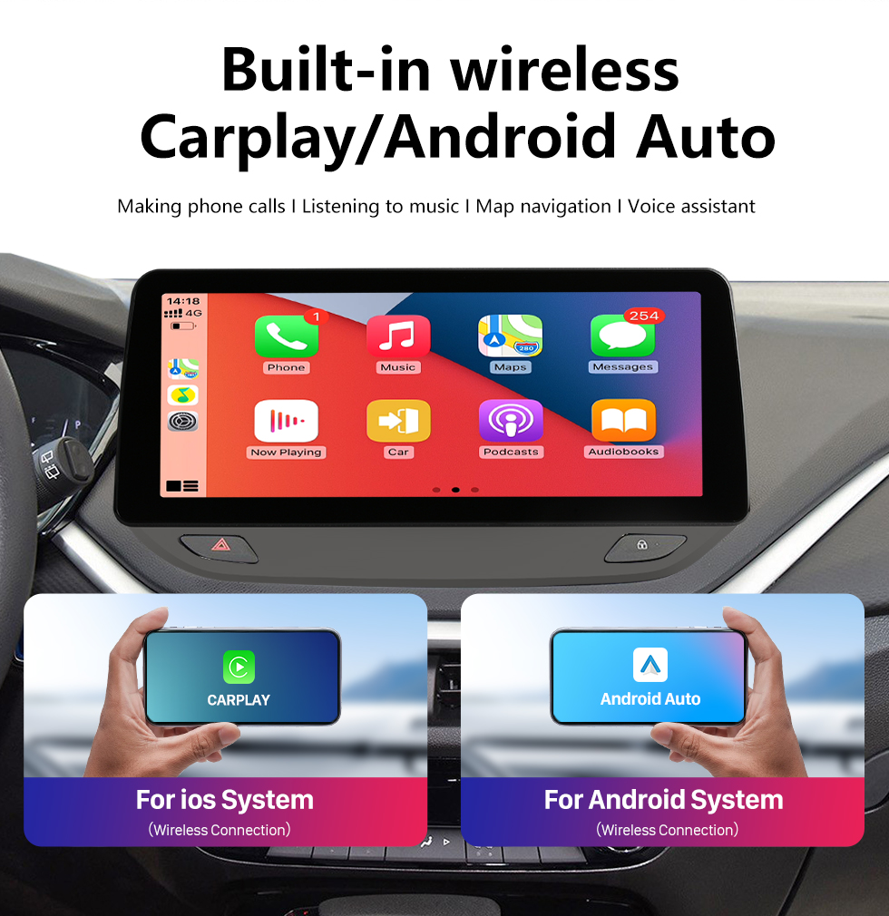 Seicane Android 12.0 Carplay 12,3 Zoll Full-Fit-Bildschirm für 2014 2015 2016 2017 2018 2019 Mazda3 Axela GPS-Navigationsradio mit Bluetooth