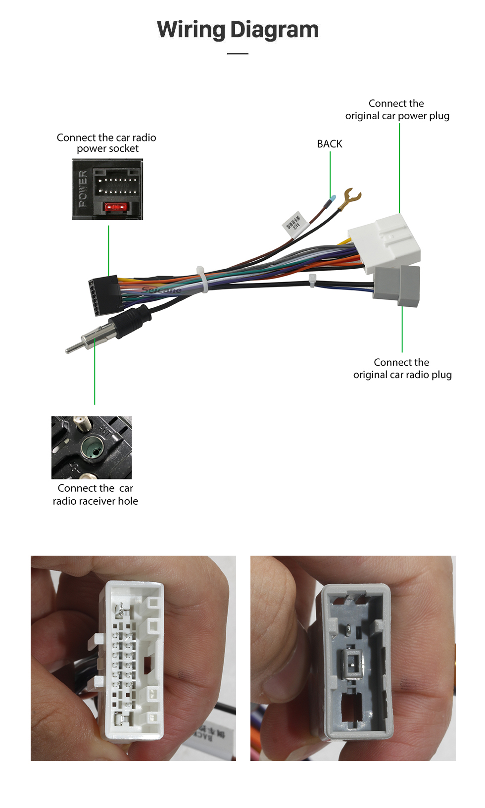 Seicane Pantalla táctil HD de 10.1 pulgadas Android 13.0 para 2015 2016 2017-2019 NISSAN VERSA SEDAN LHD Radio Sistema de navegación GPS Soporte Bluetooth Carplay Cámara de respaldo