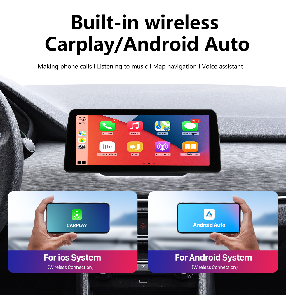 Seicane 12.3 polegadas android 12.0 para 2021 wm motor e5 rádio de navegação gps com tela sensível ao toque bluetooth aux suporte obd2 dvr carplay