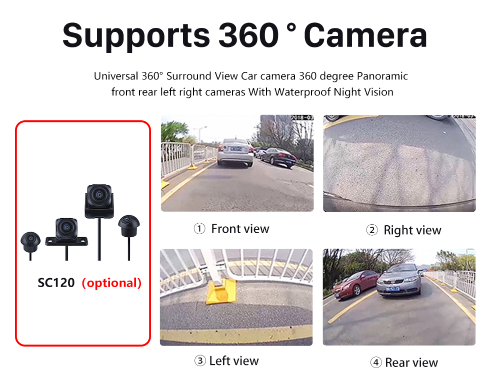 Seicane Стерео HD-сенсорный экран Android 12.0 Carplay 12,3 дюйма для Mercedes-Benz Vito 2016 г. Замена радиоприемника с GPS-навигацией Поддержка Bluetooth FM/AM Камера заднего вида WIFI