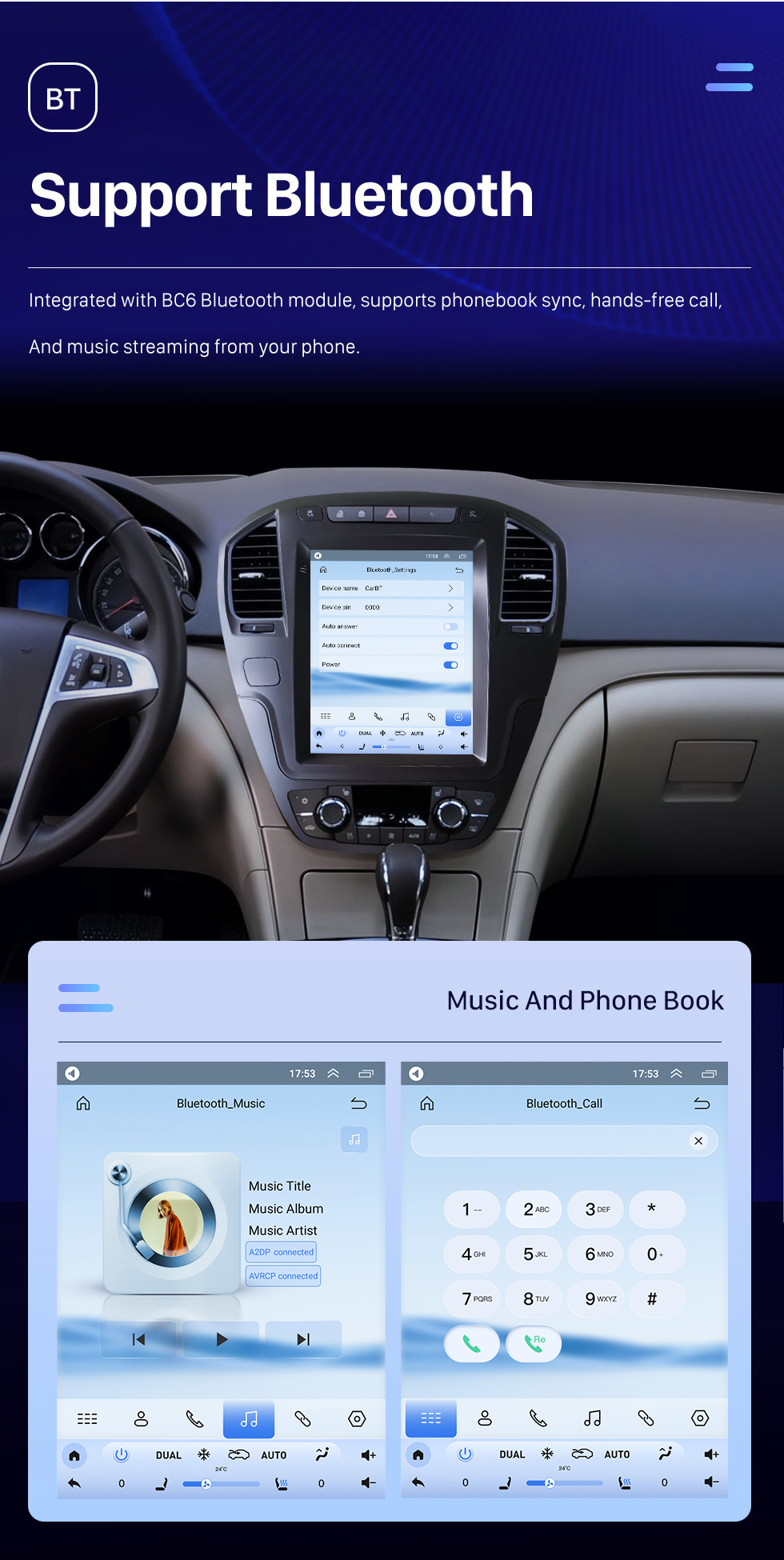 Seicane 9,7-дюймовый Android 10.0 GPS-навигатор для Buick Regal Opel Insignia 2009 2010 2011 2012 2013 с сенсорным экраном HD Bluetooth Поддержка Carplay DVR TPMS
