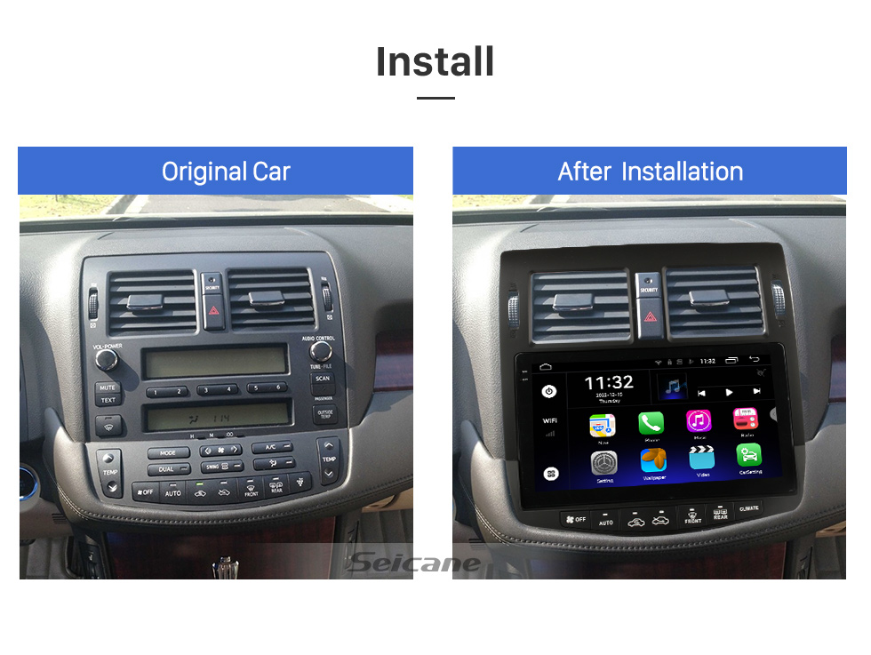 Seicane 9 pouces Android 13.0 pour 2014 2015 2016 Mazda 3 Axela Système de navigation GPS stéréo avec prise en charge de l'écran tactile Bluetooth Caméra de recul Seicane 9 pouces Android 13.0 pour 2014 2015 2016 Mazda 3 Axela Système de navigation GPS stéréo avec prise en charge de l'écran tactile Bluetooth Caméra de recul