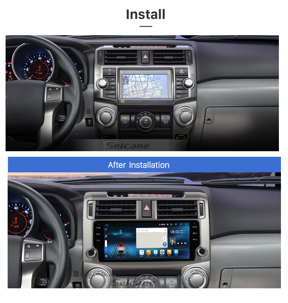Seicane Android 12.0 Carplay Pantalla de ajuste completo de 12.3 pulgadas para 2017 2018 2019-2021 TOYOTA YARis L Yaris Vois Vois FS Radio de navegación GPS con bluetooth Seicane Android 12.0 Carplay Pantalla de ajuste completo de 12.3 pulgadas para 2017 2018 2019-2021 TOYOTA YARis L Yaris Vois Vois FS Radio de navegación GPS con bluetooth