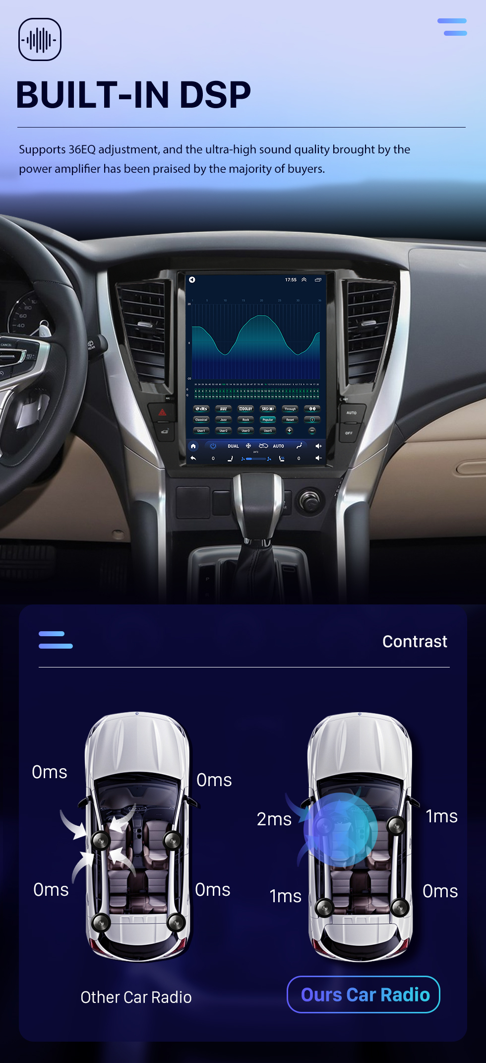 Seicane Carplay OEM 12,1-дюймовый Android 10.0 для 2018 2019 2020 годов TOYOTA Fortuner Radio Android Автоматическая система GPS-навигации с сенсорным экраном HD Поддержка Bluetooth OBD2 DVR