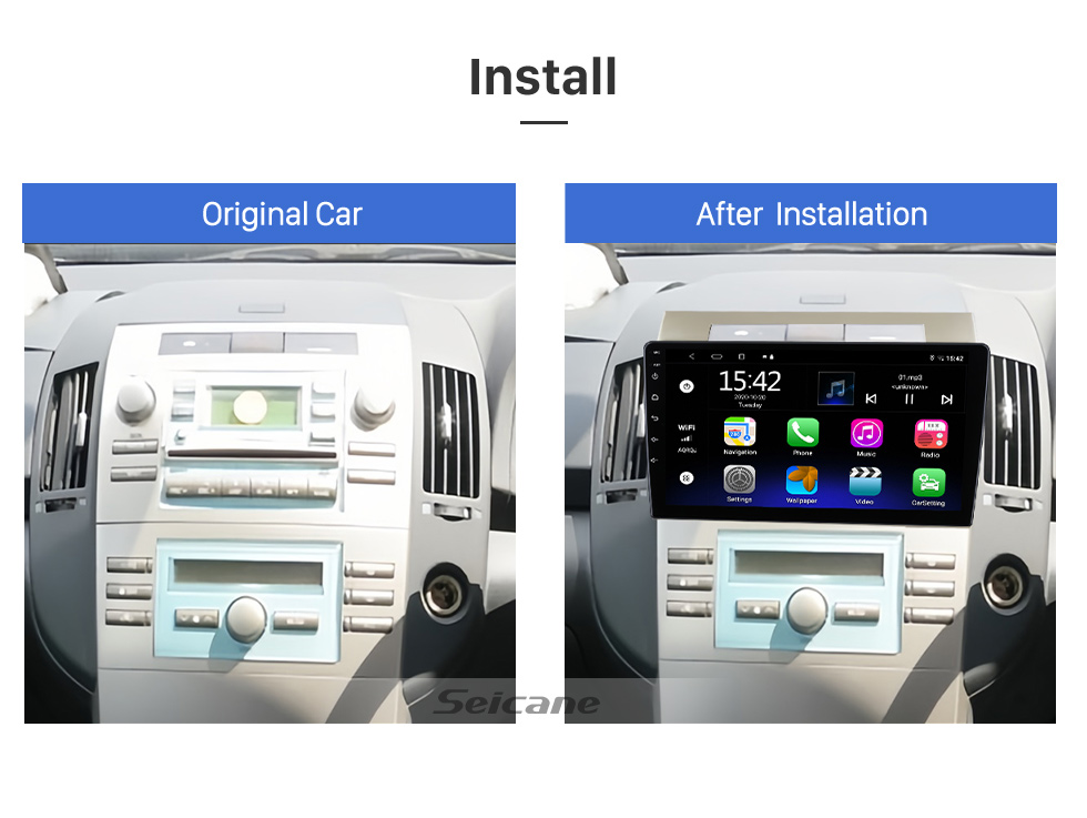 Seicane 9 pouces Android 13.0 pour 2014 2015 2016 Mazda 3 Axela Système de navigation GPS stéréo avec prise en charge de l'écran tactile Bluetooth Caméra de recul Seicane 9 pouces Android 13.0 pour 2014 2015 2016 Mazda 3 Axela Système de navigation GPS stéréo avec prise en charge de l'écran tactile Bluetooth Caméra de recul