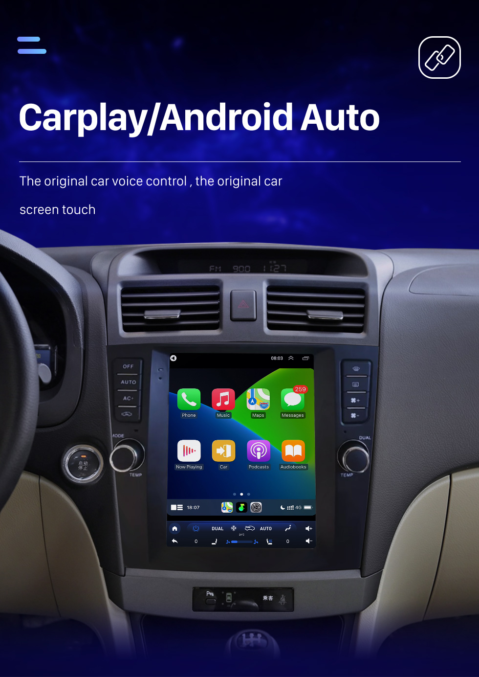 Seicane Para 2014-2015 byd f3 rádio 9.7 polegadas android 10.0 navegação gps com tela sensível ao toque hd suporte bluetooth carplay câmera traseira Seicane Para 2014-2015 byd f3 rádio 9.7 polegadas android 10.0 navegação gps com tela sensível ao toque hd suporte bluetooth carplay câmera traseira