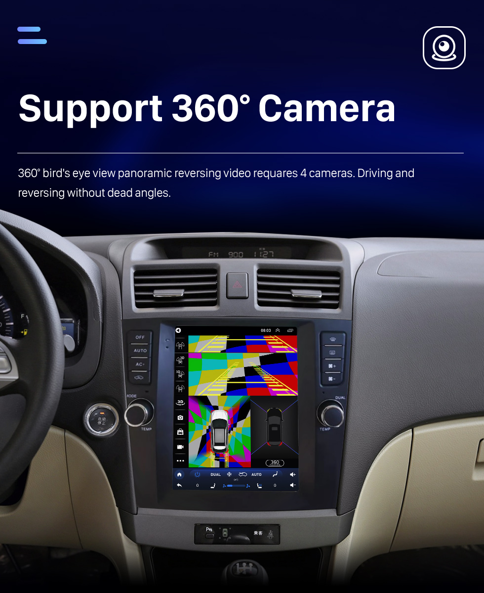 Seicane Para 2014-2015 byd f3 rádio 9.7 polegadas android 10.0 navegação gps com tela sensível ao toque hd suporte bluetooth carplay câmera traseira Seicane Para 2014-2015 byd f3 rádio 9.7 polegadas android 10.0 navegação gps com tela sensível ao toque hd suporte bluetooth carplay câmera traseira