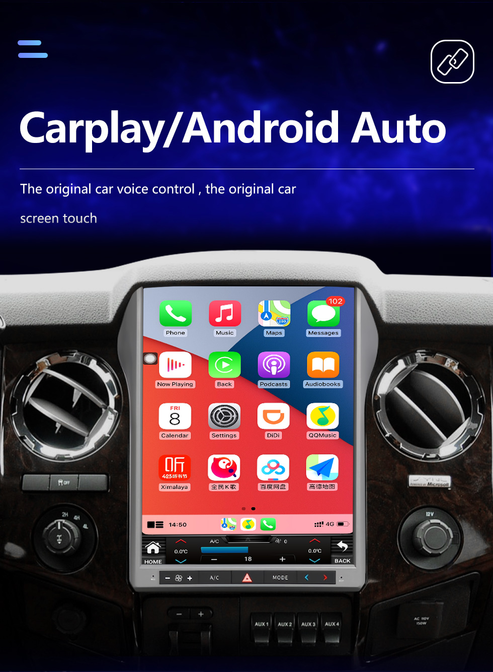 Seicane Carplay 13 inch Android 12.0 for 2013 2014 2015 2016 Ford F250 F350 Radio Android Auto GPS Navigation System With HD Touchscreen Bluetooth support OBD2 DVR Seicane Carplay 13 inch Android 12.0 for 2013 2014 2015 2016 Ford F250 F350 Radio Android Auto GPS Navigation System With HD Touchscreen Bluetooth support OBD2 DVR