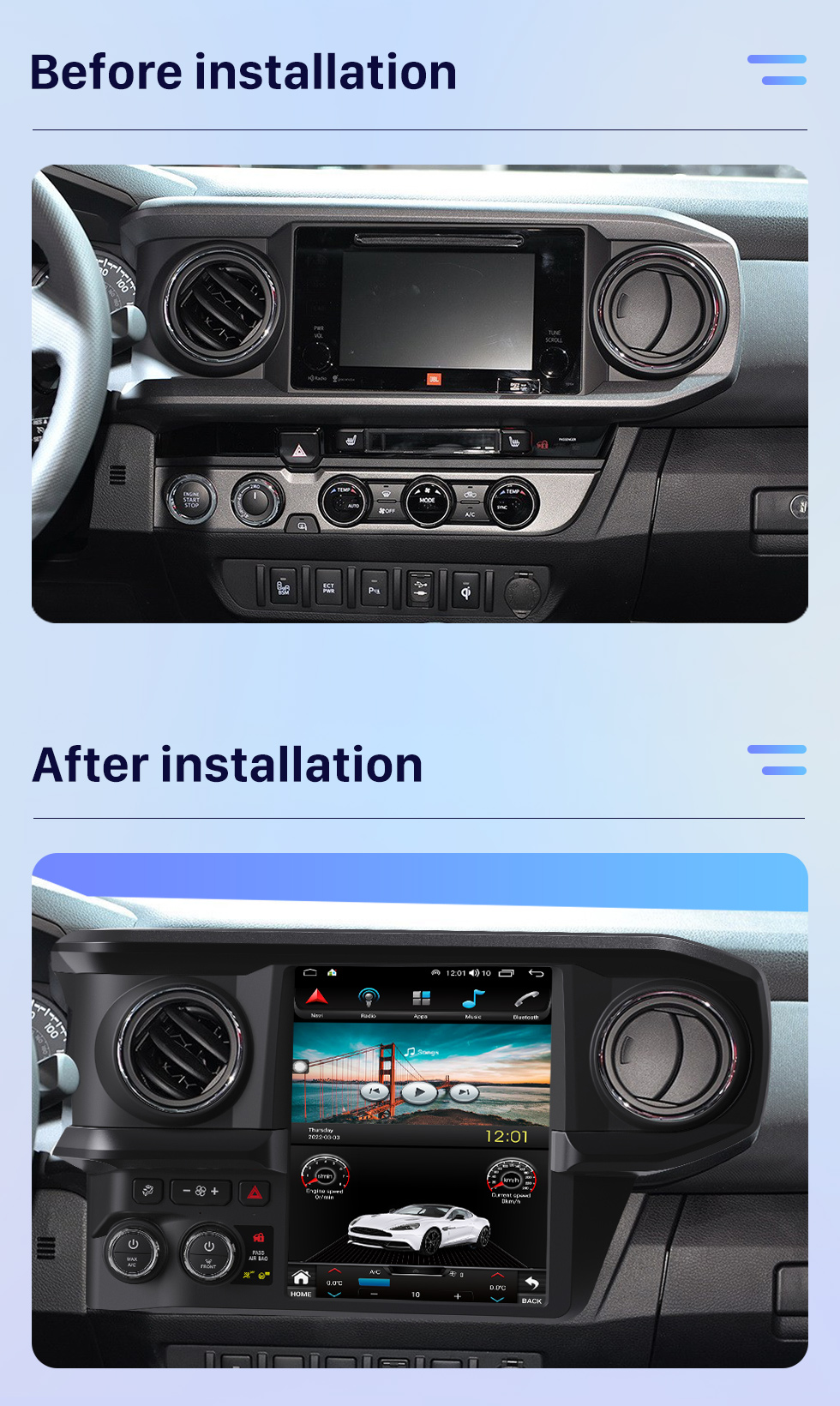 Seicane Rádio de navegação GPS com tela sensível ao toque HD Android 10.0 de 12,1 polegadas para 2015 2016 2017 2018 2019 2020 Chevrolet Tahoe Suburban GMC Yukon com suporte para Bluetooth Carplay Câmera TPMS AHD Seicane Rádio de navegação GPS com tela sensível ao toque HD Android 10.0 de 12,1 polegadas para 2015 2016 2017 2018 2019 2020 Chevrolet Tahoe Suburban GMC Yukon com suporte para Bluetooth Carplay Câmera TPMS AHD