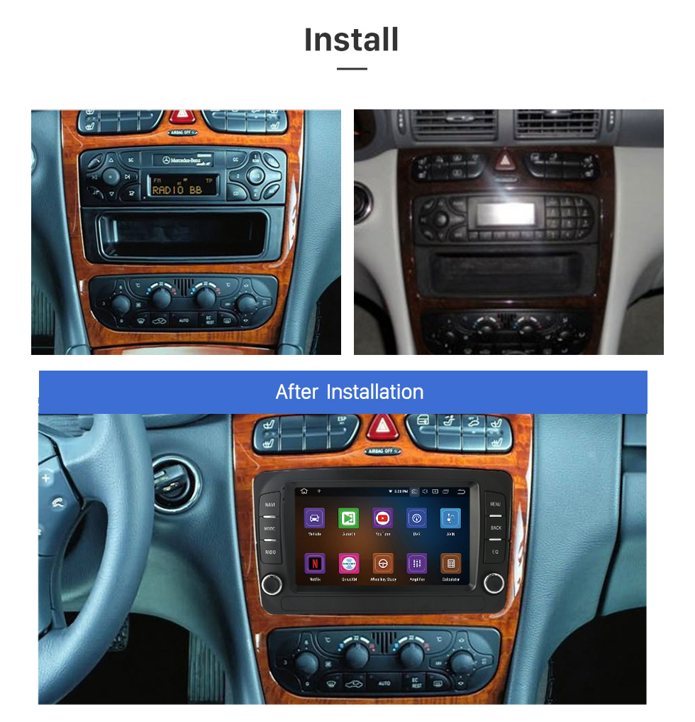 Seicane 7 inch Android 9.0 for 2007 2008 2009-2012 General GMC Yukon/Chevy Chevrolet Tahoe/Buick Enclave/Hummer H2 Radio With HD Touchscreen GPS Navigation System Bluetooth support Carplay Seicane 7 inch Android 9.0 for 2007 2008 2009-2012 General GMC Yukon/Chevy Chevrolet Tahoe/Buick Enclave/Hummer H2 Radio With HD Touchscreen GPS Navigation System Bluetooth support Carplay