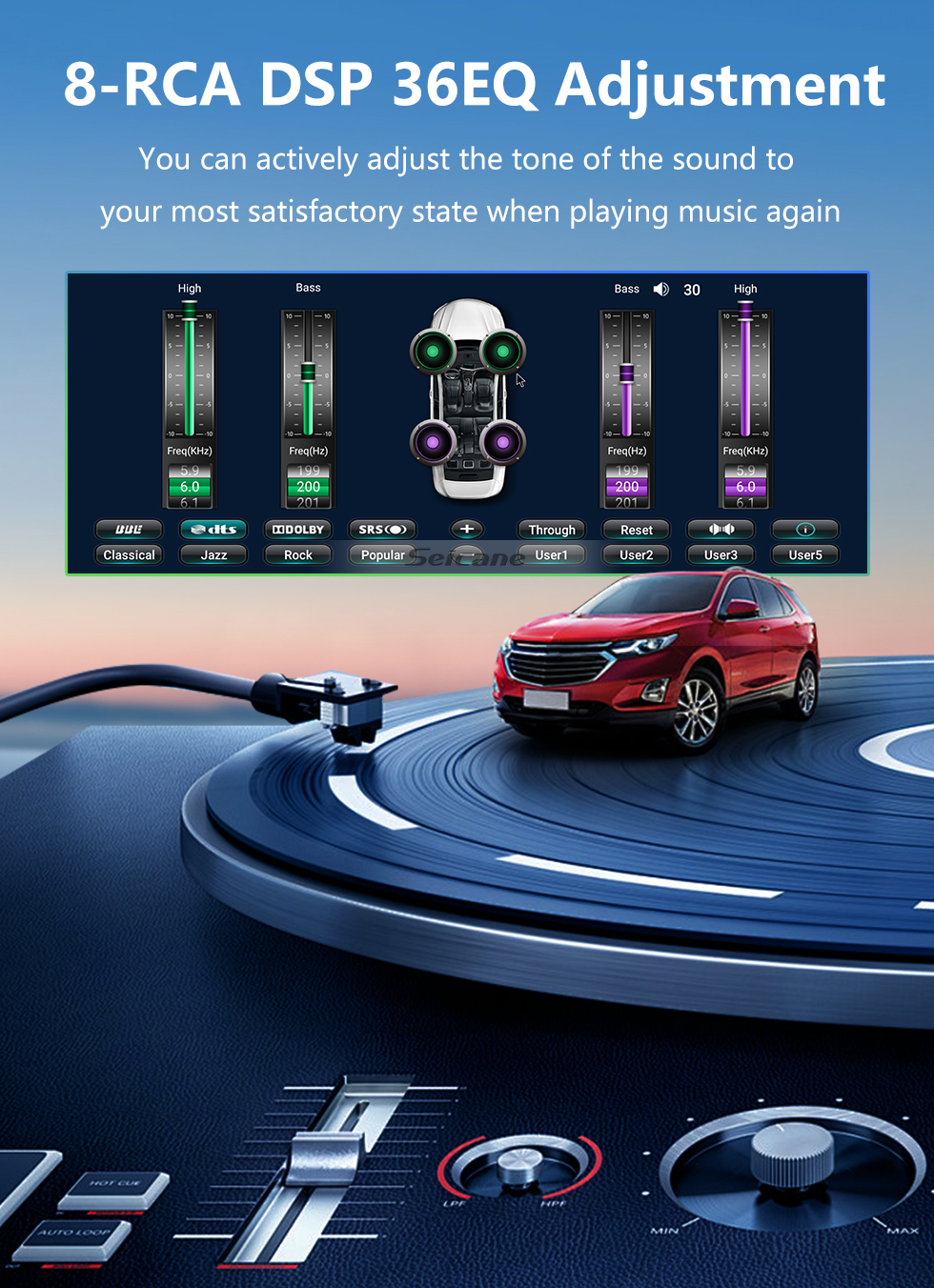 Seicane Android 12.0 Carplay 12.3 inch Universal Radio HD Touchscreen Stereo with Bluetooth FM WIFI USB Steering Wheel Control support DVR OBD2 Seicane Android 12.0 Carplay 12.3 inch Universal Radio HD Touchscreen Stereo with Bluetooth FM WIFI USB Steering Wheel Control support DVR OBD2
