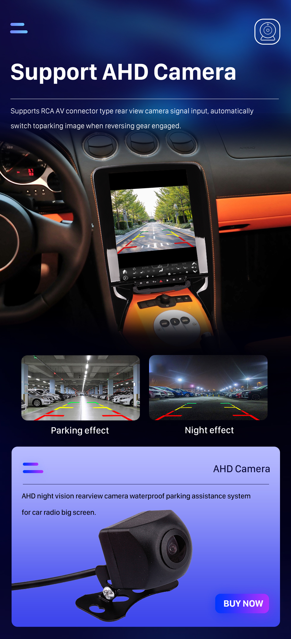 Seicane Carplay 12.1 inch Android 10.0 HD Touchscreen GPS Navigation Radio for 2009 Lamborghin Galardo LP560-4 with Bluetooth support TPMS AHD Camera Seicane Carplay 12.1 inch Android 10.0 HD Touchscreen GPS Navigation Radio for 2009 Lamborghin Galardo LP560-4 with Bluetooth support TPMS AHD Camera