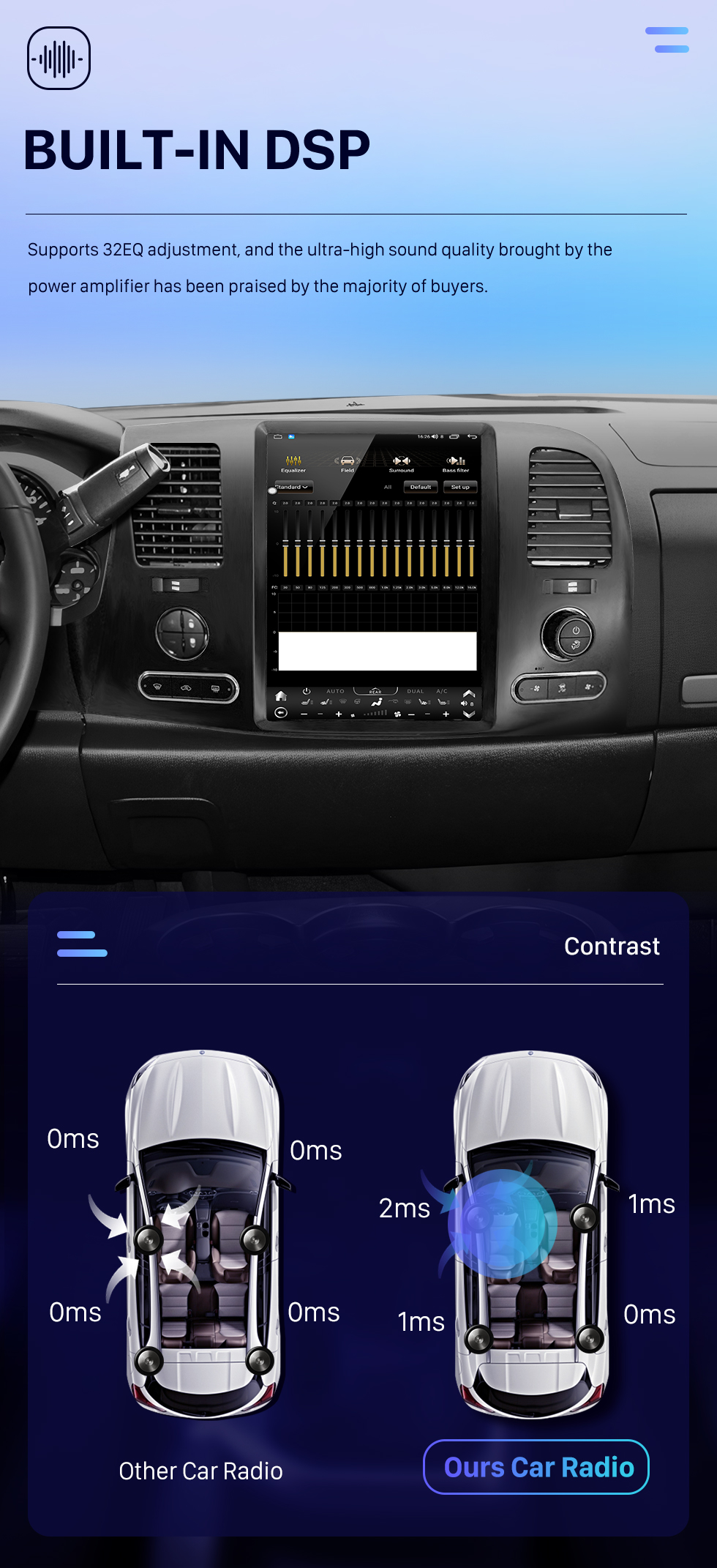 Seicane Carplay 12,1 pouces Android 10.0 HD écran tactile GPS Navigation Radio pour 2009 Lamborghin Galardo LP560-4 avec prise en charge Bluetooth TPMS AHD caméra Seicane Carplay 12,1 pouces Android 10.0 HD écran tactile GPS Navigation Radio pour 2009 Lamborghin Galardo LP560-4 avec prise en charge Bluetooth TPMS AHD caméra