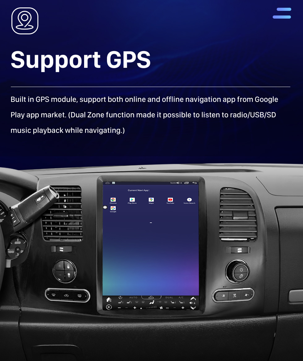Seicane Carplay 12,1 pouces Android 10.0 HD écran tactile GPS Navigation Radio pour 2009 Lamborghin Galardo LP560-4 avec prise en charge Bluetooth TPMS AHD caméra Seicane Carplay 12,1 pouces Android 10.0 HD écran tactile GPS Navigation Radio pour 2009 Lamborghin Galardo LP560-4 avec prise en charge Bluetooth TPMS AHD caméra