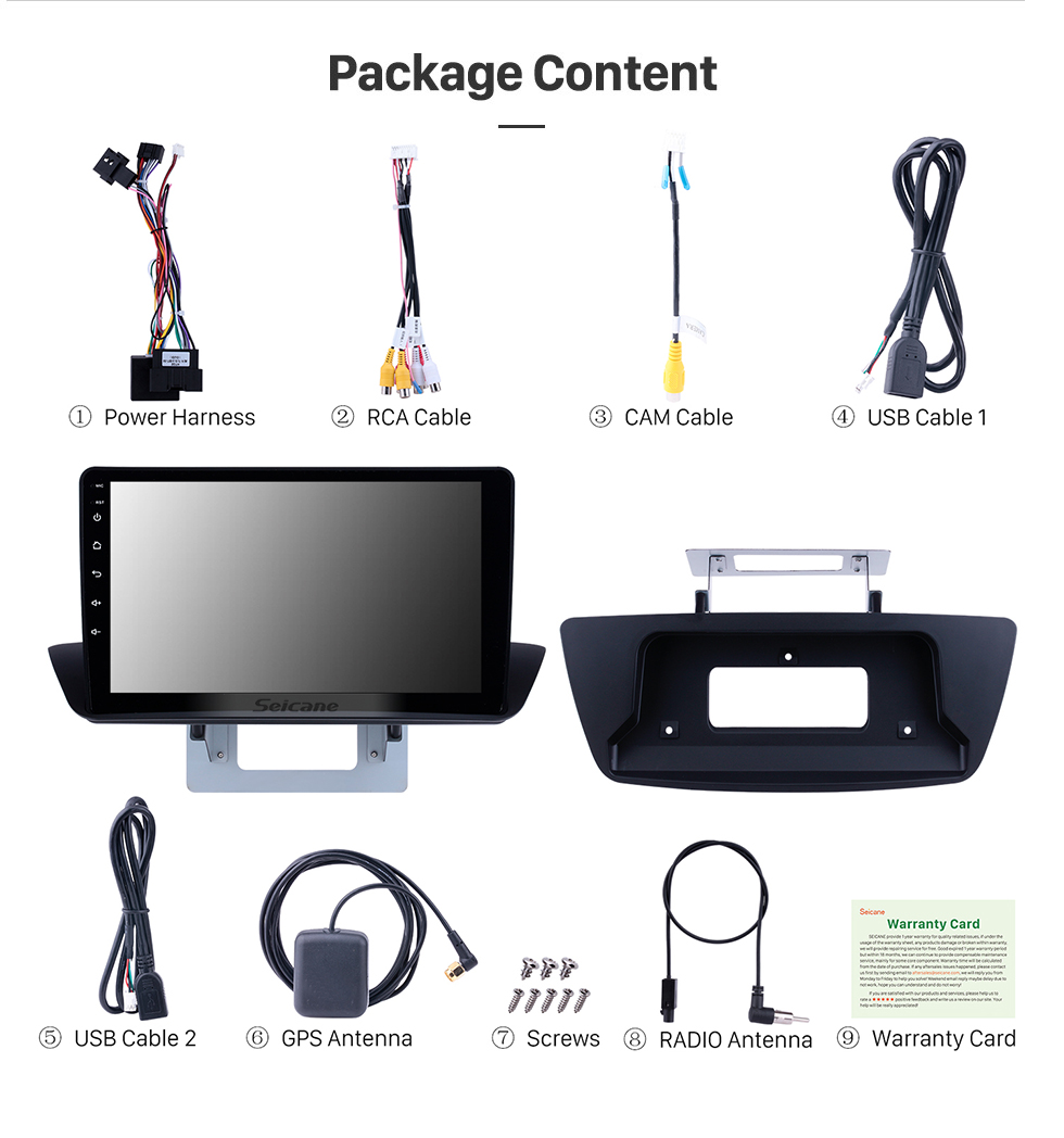 Seicane 9 pulgadas OEM Navegación GPS Android 8.1 Estéreo para 2012-2018 Mazda BT-50 Versión de ultramar Pantalla táctil Radio Bluetooth Enlace WIFI AUX USB Soporte de control de volante OBD 3G DVR Seicane 9 pulgadas OEM Navegación GPS Android 8.1 Estéreo para 2012-2018 Mazda BT-50 Versión de ultramar Pantalla táctil Radio Bluetooth Enlace WIFI AUX USB Soporte de control de volante OBD 3G DVR