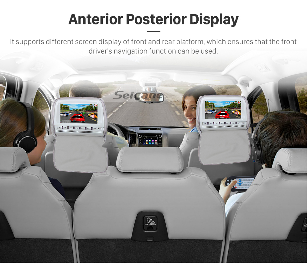 Seicane 6.2 polegadas Android 9.0 para Universal Radio GPS Sistema de Navegação com HD Touchscreen Bluetooth suporte Carplay Mirror Link Seicane 6.2 polegadas Android 9.0 para Universal Radio GPS Sistema de Navegação com HD Touchscreen Bluetooth suporte Carplay Mirror Link
