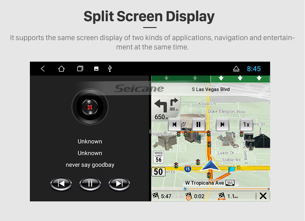 Seicane 6.2 polegadas Android 9.0 para Universal Radio GPS Sistema de Navegação com HD Touchscreen Bluetooth suporte Carplay Mirror Link