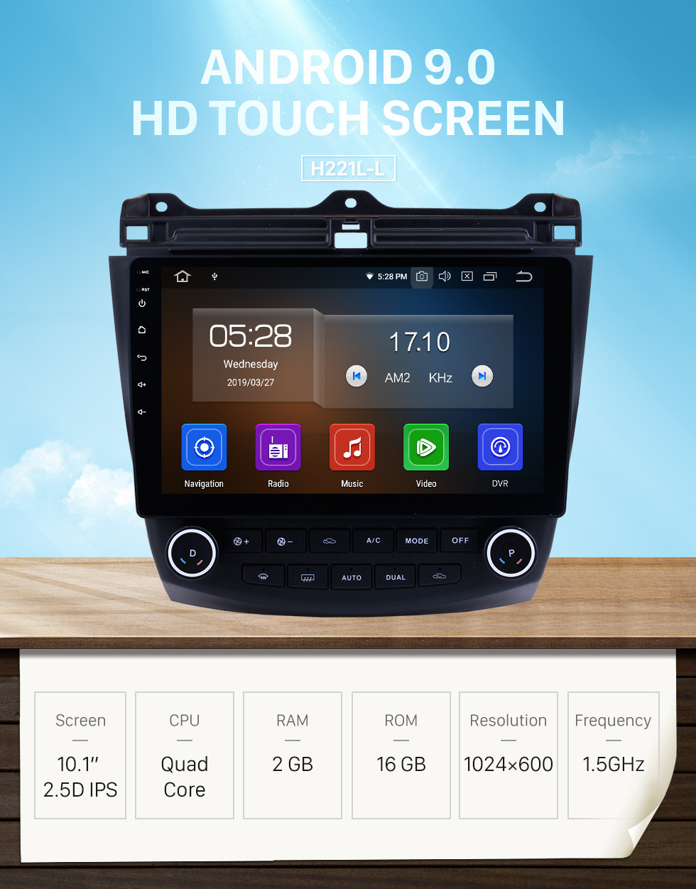 Seicane 10.1 inch HD 1024*600 Touchscreen 2003 2004 2005 2006 2007 Honda Accord 7 Android 9.0 Radio GPS Navigation Bluetooth USB WIFI 1080P Support OBD2 DVR Rearview Seicane 10.1 inch HD 1024*600 Touchscreen 2003 2004 2005 2006 2007 Honda Accord 7 Android 9.0 Radio GPS Navigation Bluetooth USB WIFI 1080P Support OBD2 DVR Rearview