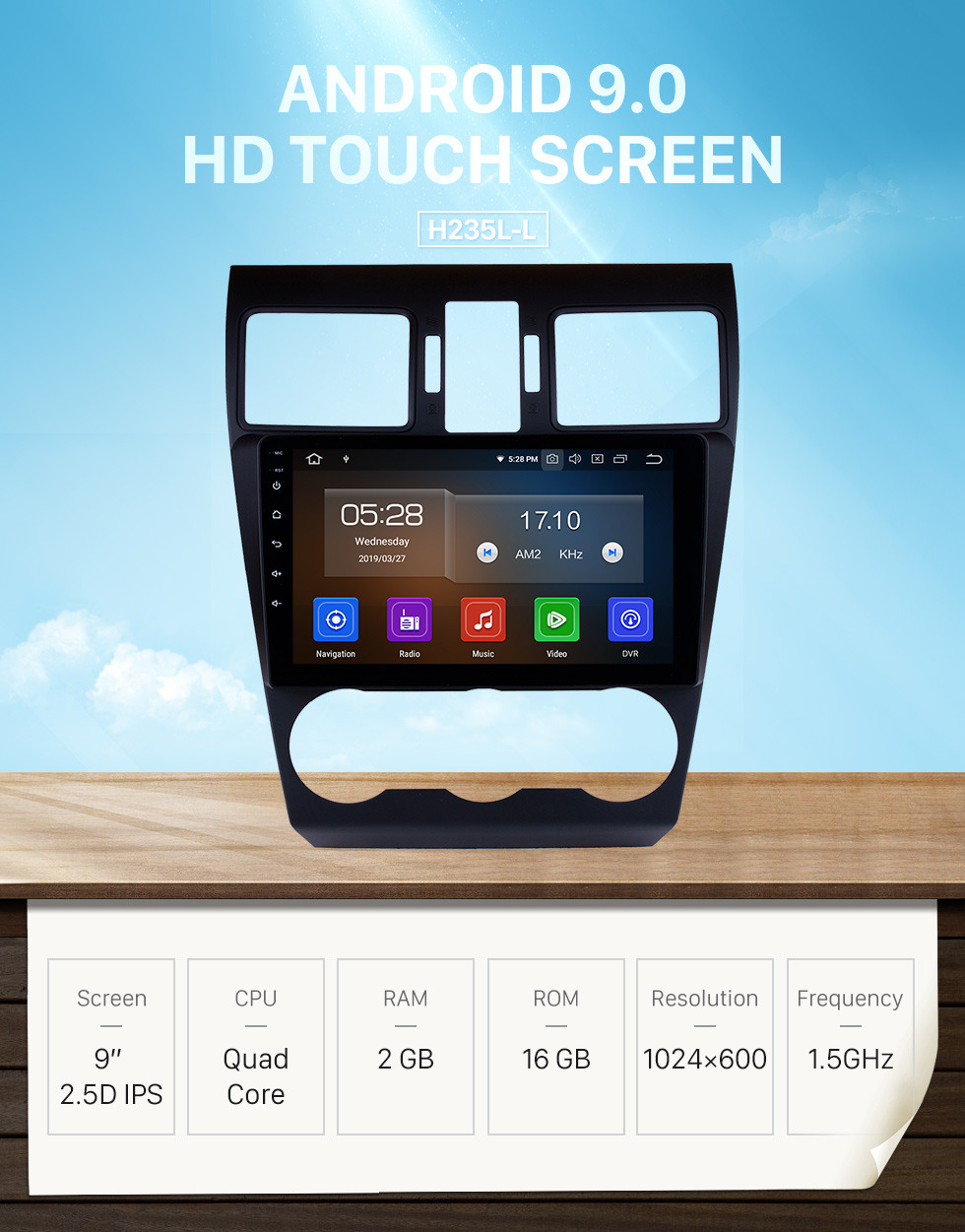 Seicane 9 Inch Android 9.0 2014 2015 2016 Subaru Forester Bluetooth Radio GPS Navigation System with Mirror link TPMS OBD DVR Rearview camera TV 4G WIFI Seicane 9 Inch Android 9.0 2014 2015 2016 Subaru Forester Bluetooth Radio GPS Navigation System with Mirror link TPMS OBD DVR Rearview camera TV 4G WIFI