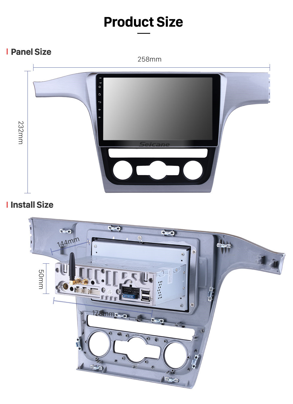 Seicane 10.1 inch 2014-2015 VW VolksWagen Passat Android 9.0 In Dash Radio Bluetooth Car GPS Navigation System TV Mirror Link IPhone 3G WiFi USB SD Seicane 10.1 inch 2014-2015 VW VolksWagen Passat Android 9.0 In Dash Radio Bluetooth Car GPS Navigation System TV Mirror Link IPhone 3G WiFi USB SD