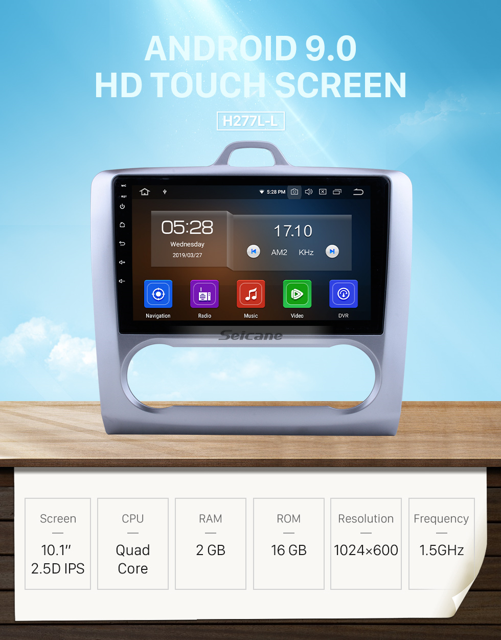 Seicane 10,1 polegadas HD 1024 * 600 Android 9.0 2004-2011 Ford Focus 2 Bluetooth Rádio Navegação GPS Carro Estéreo Tela Sensível Ao Toque Link do Espelho USB RDS DAB + controle de volante Seicane 10,1 polegadas HD 1024 * 600 Android 9.0 2004-2011 Ford Focus 2 Bluetooth Rádio Navegação GPS Carro Estéreo Tela Sensível Ao Toque Link do Espelho USB RDS DAB + controle de volante