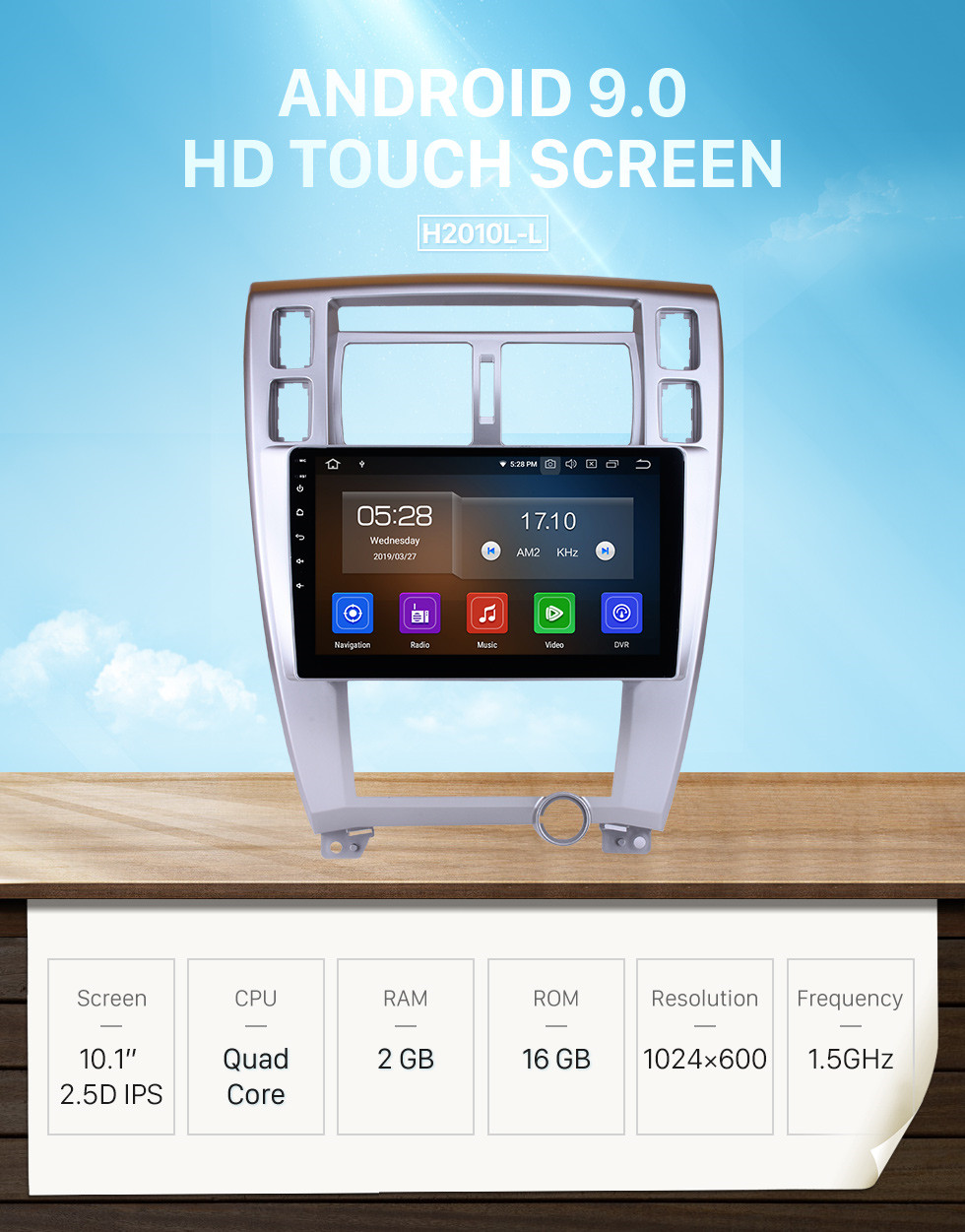 Seicane 10.1 inch HD Touchscreen Android 9.0 Radio for 2006-2013 Hyundai Tucson GPS Navigation Bluetooth FM Wifi USB Carplay SWC Backup Camera Seicane 10.1 inch HD Touchscreen Android 9.0 Radio for 2006-2013 Hyundai Tucson GPS Navigation Bluetooth FM Wifi USB Carplay SWC Backup Camera