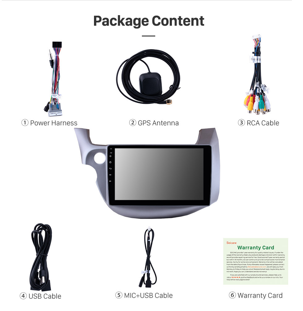 Seicane 10,1 polegadas Android 9.0 GPS Rádio Estéreo do carro para 2007-2013 Honda FIT driver de mão esquerda WIFI Bluetooth Link de espelho HD 1024 * 600 Tela sensível ao toque SWC Sistema de navegação OBD2 DVR Câmera retrovisora TV USB 1080P Vídeo Seicane 10,1 polegadas Android 9.0 GPS Rádio Estéreo do carro para 2007-2013 Honda FIT driver de mão esquerda WIFI Bluetooth Link de espelho HD 1024 * 600 Tela sensível ao toque SWC Sistema de navegação OBD2 DVR Câmera retrovisora TV USB 1080P Vídeo