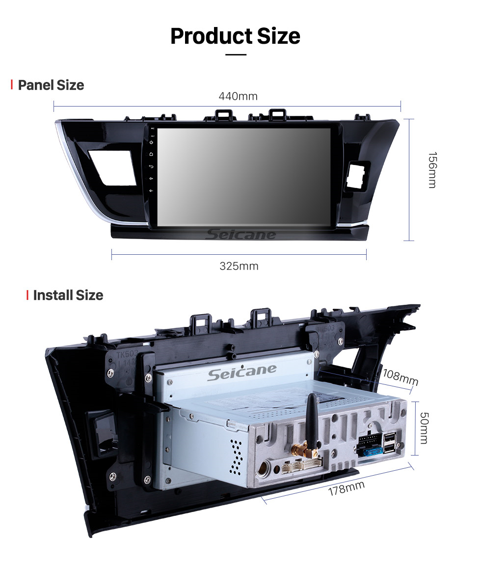 Seicane 10.1 inch Android 9.0 HD touch screen car multimedia GPS navigation system for 2014 Toyota Corolla RHD with Bluetooth Radio Mirror link Rear view camera TV USB OBD DVR 4G WIFI Seicane 10.1 inch Android 9.0 HD touch screen car multimedia GPS navigation system for 2014 Toyota Corolla RHD with Bluetooth Radio Mirror link Rear view camera TV USB OBD DVR 4G WIFI