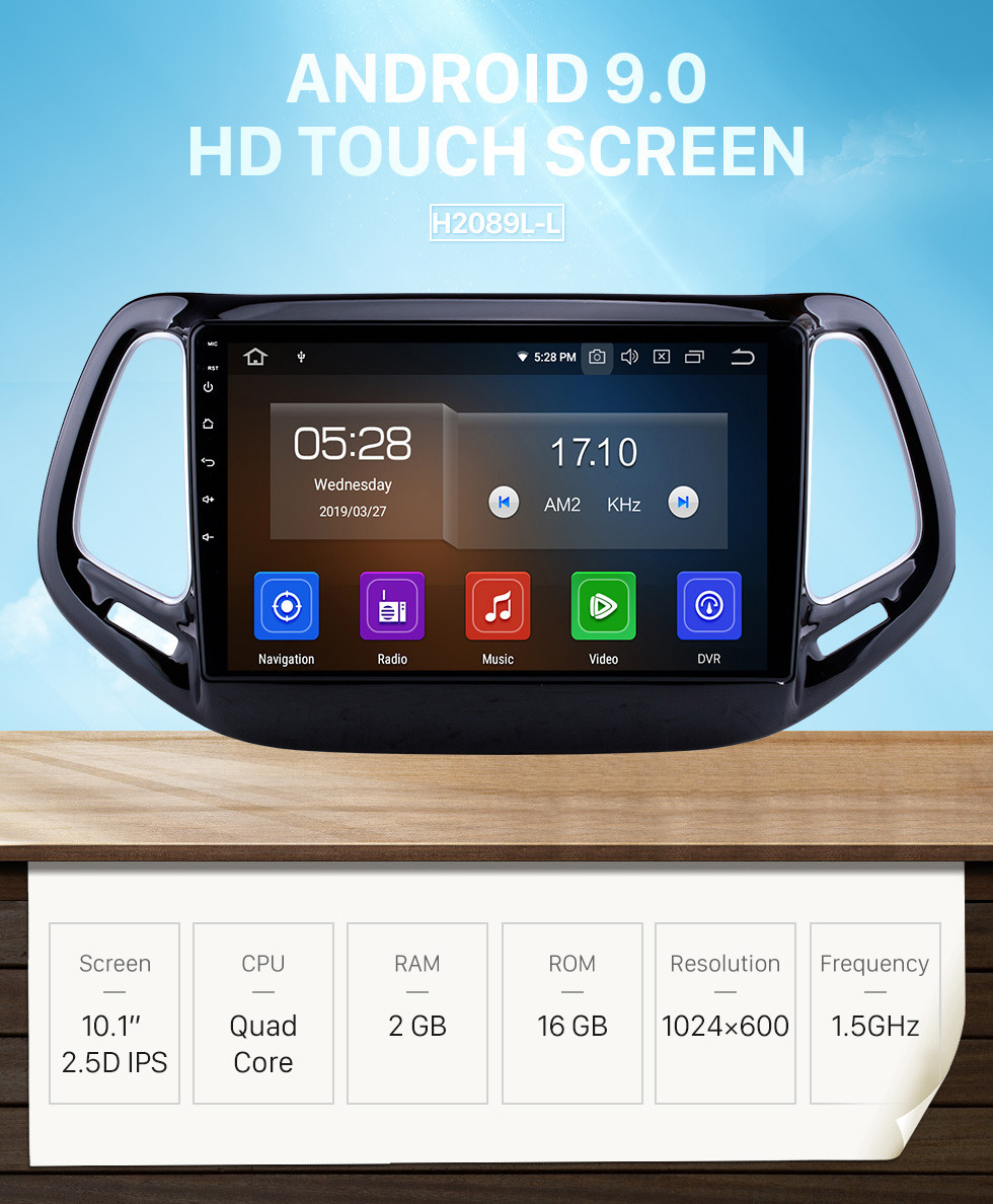 Seicane Android 9.0 GPS-Navigation für 2017 Jeep Compass 10,1 Zoll HD Touchscreen Multimedia Radio Bluetooth MP5 Musik Spiegel Link WIFI USB Unterstützung 4G Carplay SWC OBD2 Rückansicht Seicane Android 9.0 GPS-Navigation für 2017 Jeep Compass 10,1 Zoll HD Touchscreen Multimedia Radio Bluetooth MP5 Musik Spiegel Link WIFI USB Unterstützung 4G Carplay SWC OBD2 Rückansicht
