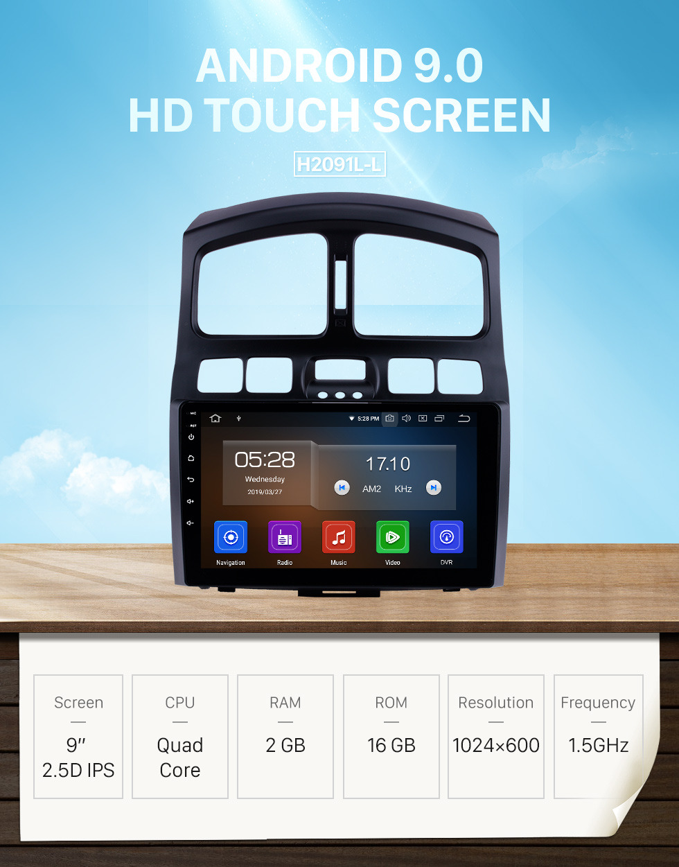 Seicane Pantalla táctil HD 9 pulgadas Android 9.0 Navegación GPS auto Estéreo para 2005 2006 2007 2008 2009-2015 Hyundai Santa Fe Bluetooth Teléfono Espejo Enlace WIFI USB Carplay compatible DVR Seicane Pantalla táctil HD 9 pulgadas Android 9.0 Navegación GPS auto Estéreo para 2005 2006 2007 2008 2009-2015 Hyundai Santa Fe Bluetooth Teléfono Espejo Enlace WIFI USB Carplay compatible DVR