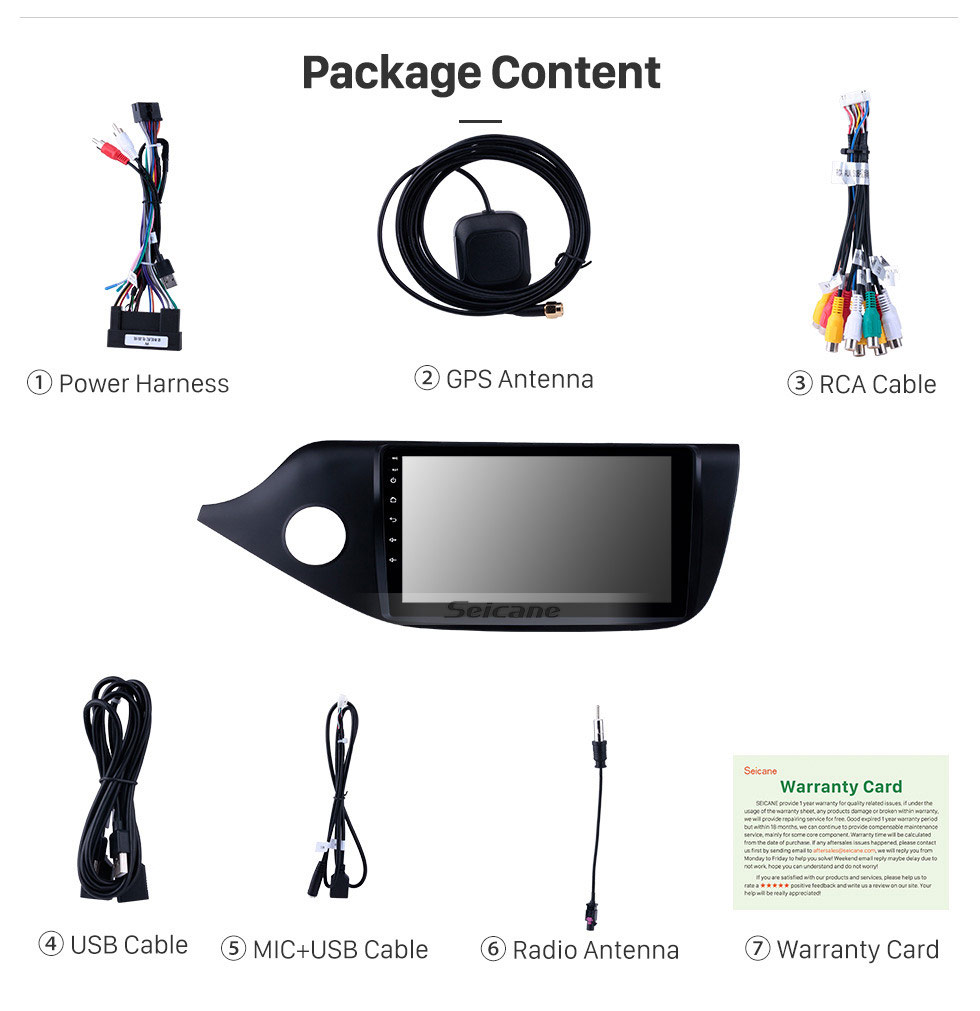 Seicane 9 Inch Android 9.0 2012 2013 2014 KIA CEED GPS Bluetooth Radio Car Stereo with Mirror Link Reverse Camera Wheel Steering Control USB SD AUX Seicane 9 Inch Android 9.0 2012 2013 2014 KIA CEED GPS Bluetooth Radio Car Stereo with Mirror Link Reverse Camera Wheel Steering Control USB SD AUX