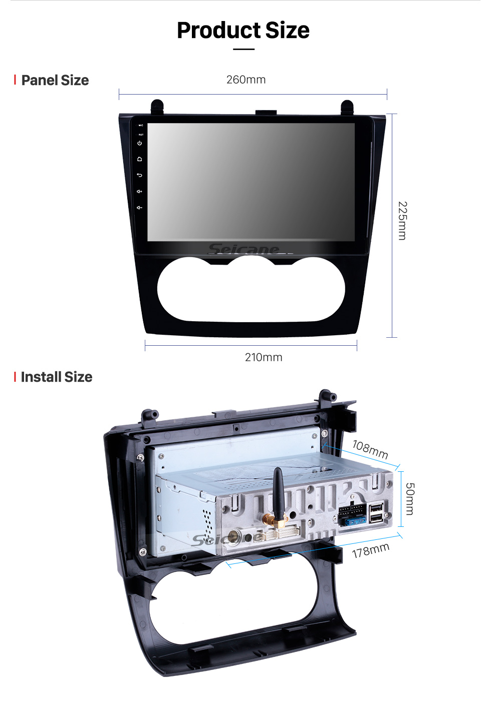 Seicane HD Touchscreen 9 inch Android 9.0 GPS Navigation Bluetooth Radio for 2008-2012 Nissan Teana Altima (MT) with WIFI USB AUX support DVD SWC TPMS DVR 4G Seicane HD Touchscreen 9 inch Android 9.0 GPS Navigation Bluetooth Radio for 2008-2012 Nissan Teana Altima (MT) with WIFI USB AUX support DVD SWC TPMS DVR 4G